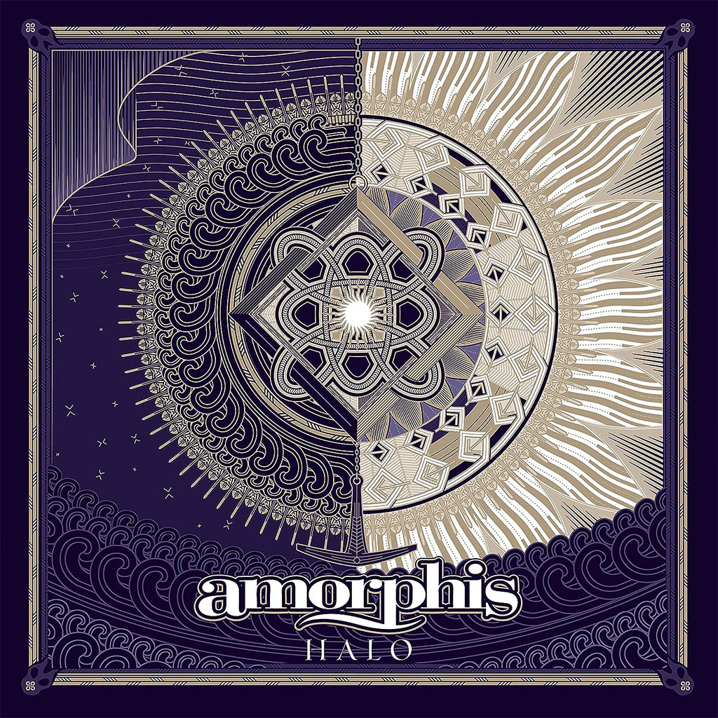 AMORPHIS - Halo (2023 Repress) - 2LP - Blue and Black Dust Splatter Vinyl