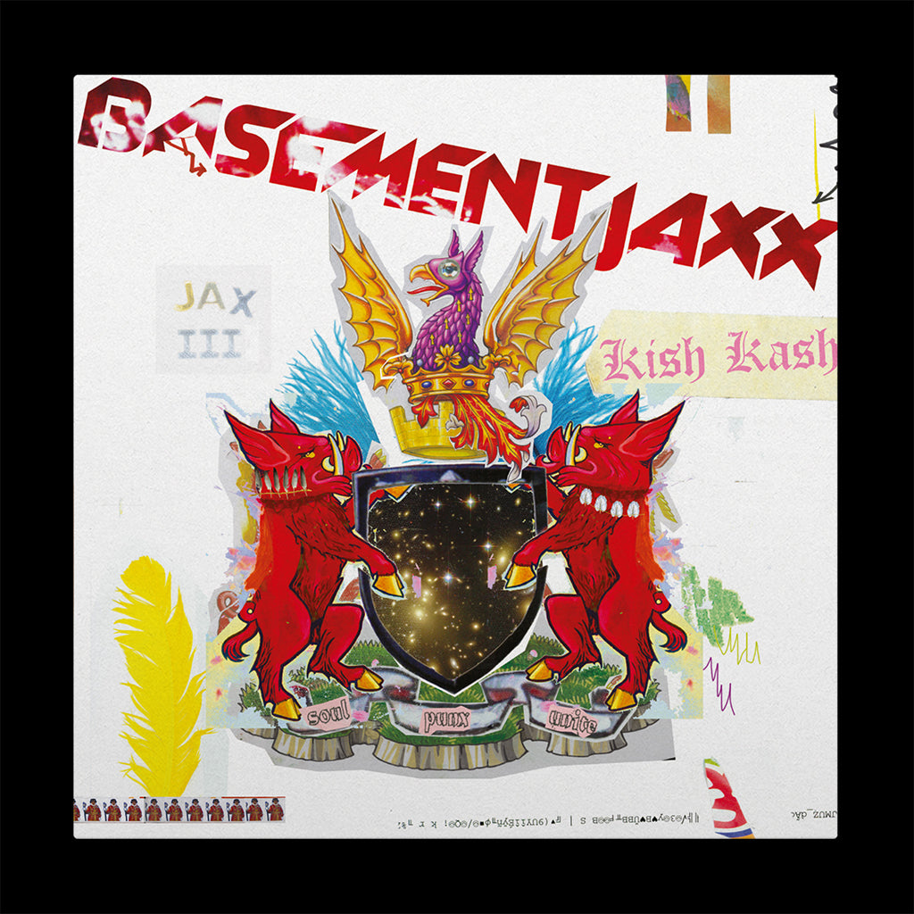 BASEMENT JAXX - Kish Kash (2023 Reissue) - 2LP - Red / White Vinyl