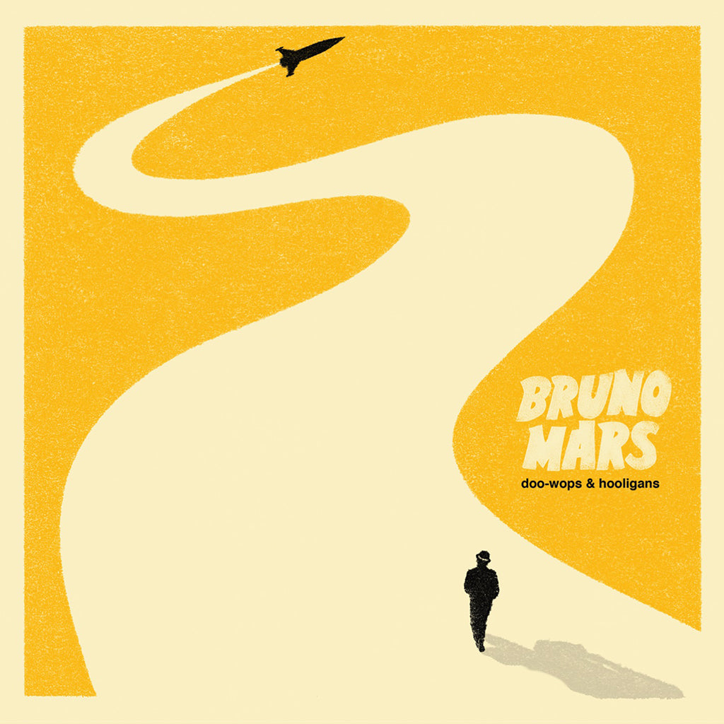 BRUNO MARS - Doo-Wops & Hooligans (2024 Repress) - LP - Translucent Yellow with Black Splatter Vinyl