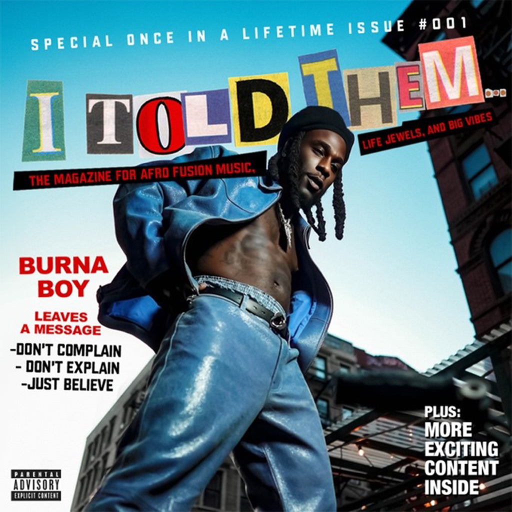 BURNA BOY - I Told Them… - CD