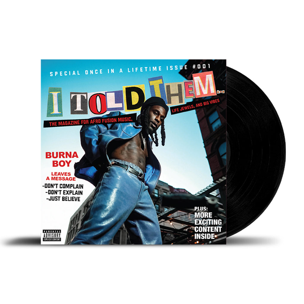 BURNA BOY - I Told Them… - LP - Black Vinyl