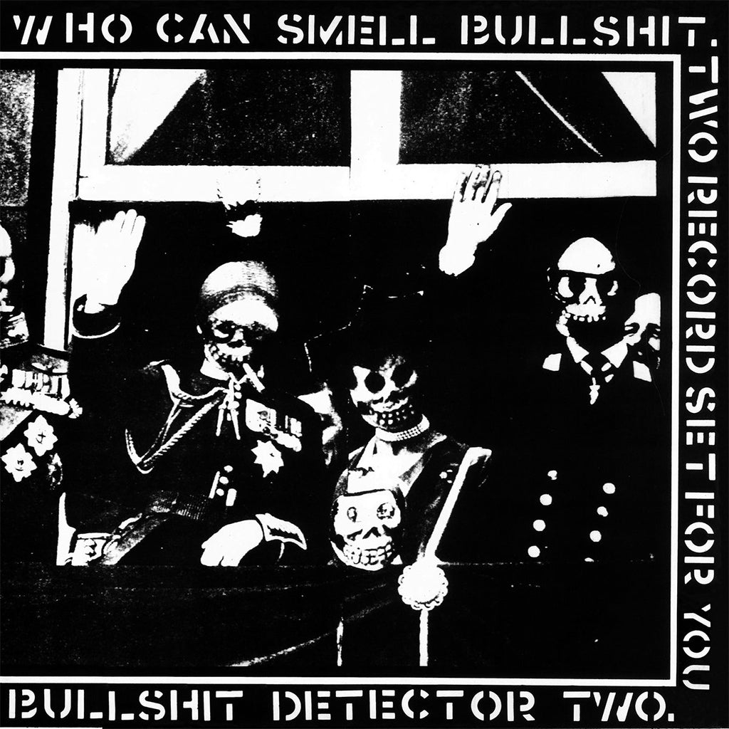 VARIOUS / CRASS PRESENTS - Bullshit Detector Two (2023 Reissue) - 2LP - Grey Vinyl