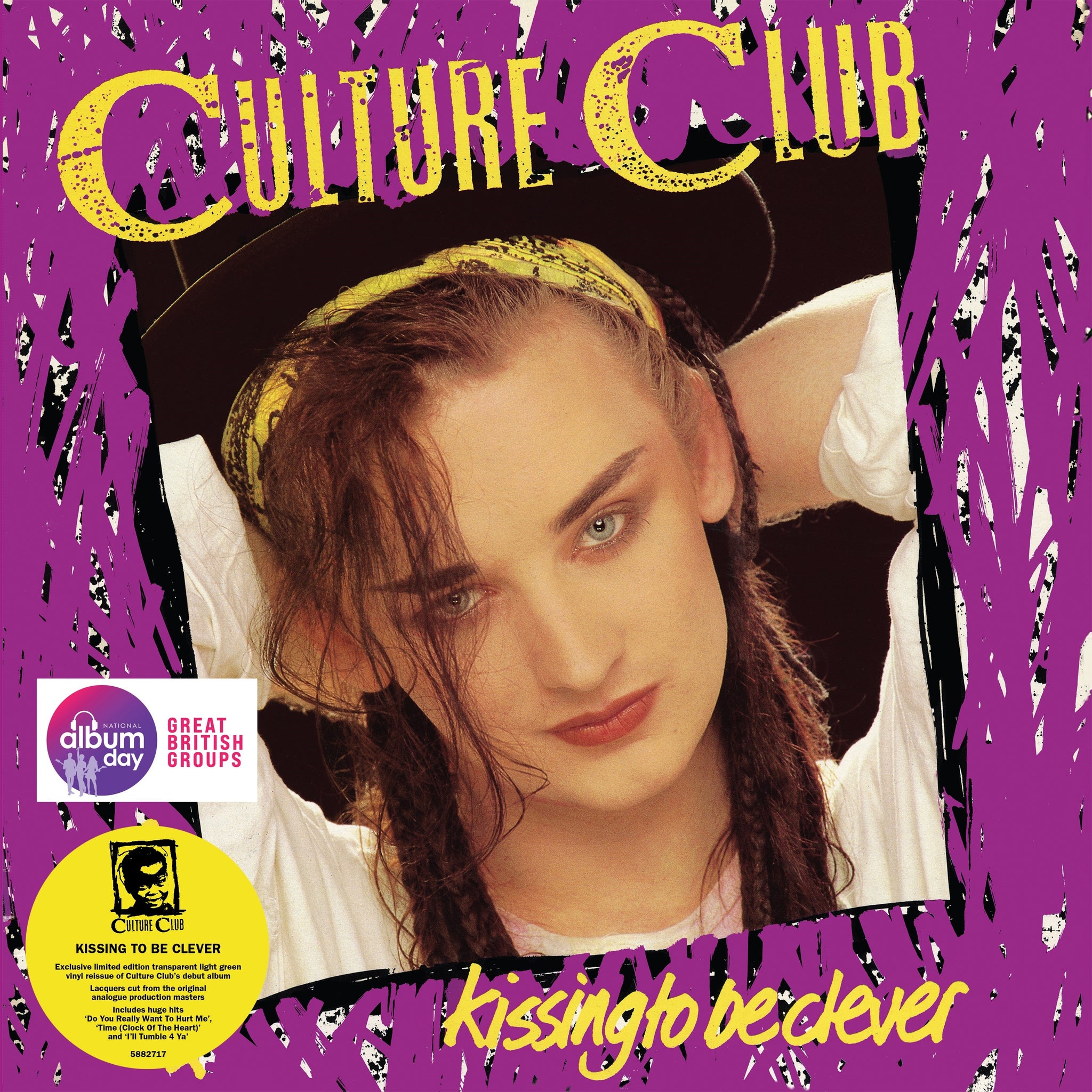 Culture Club - Kissing To Be Clever - 1LP - Light Green Vinyl  [National Album Day 2024]