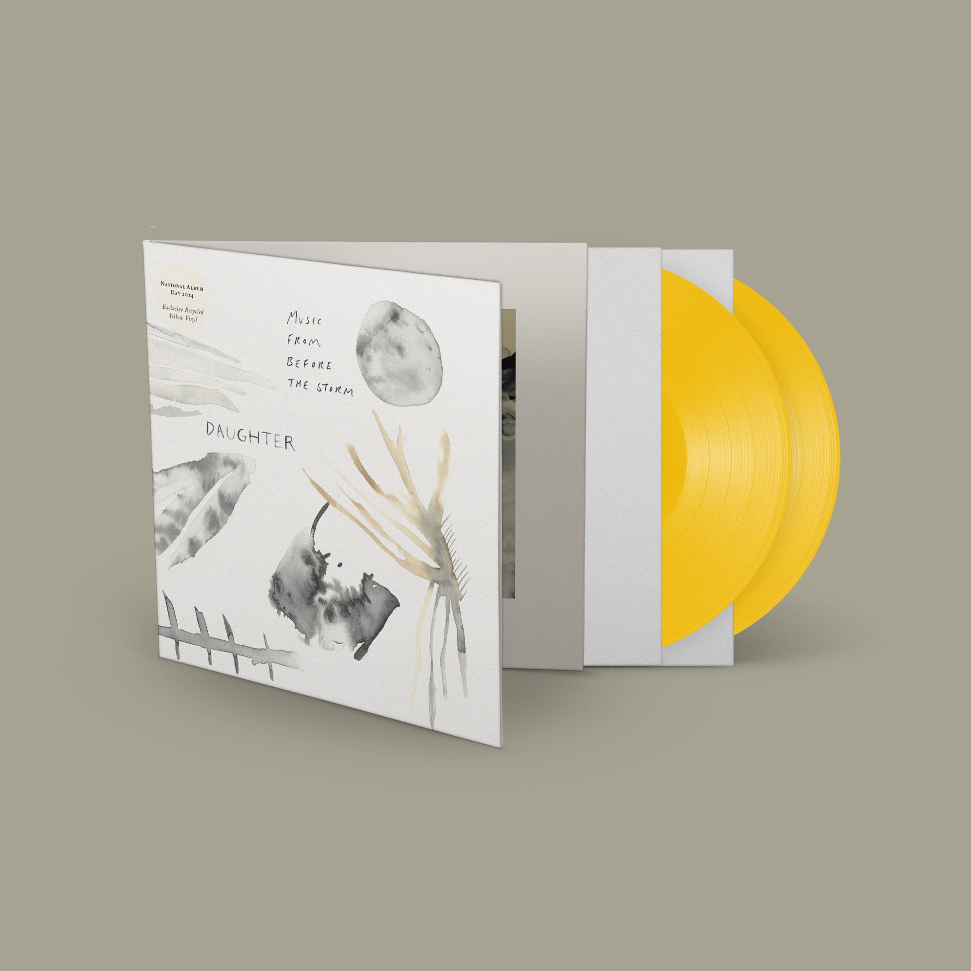 Daughter - Music From Before The Storm - 1LP - Recycled Yellow Vinyl  [National Album Day 2024]