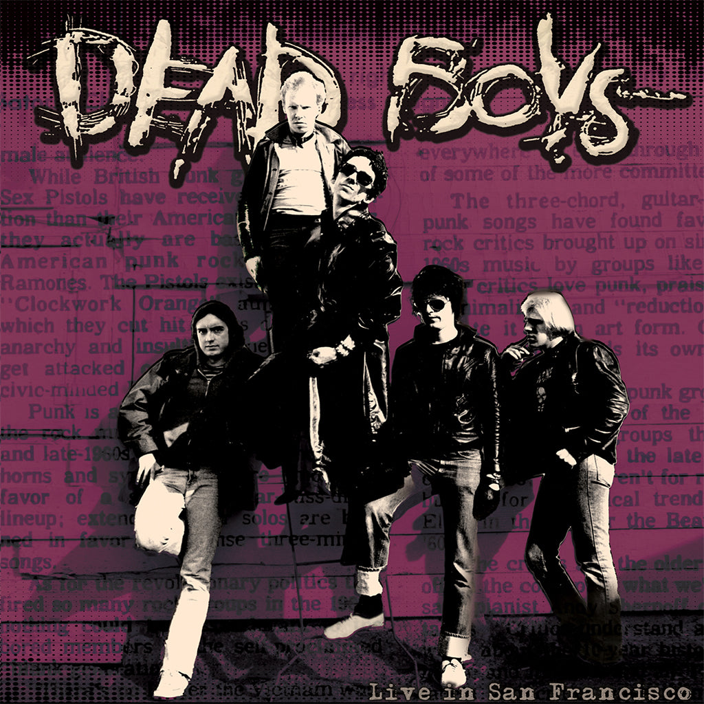 DEAD BOYS - Live In San Francisco (Nov 2nd 1977) - LP - Purple Marble Vinyl [NOV 29]