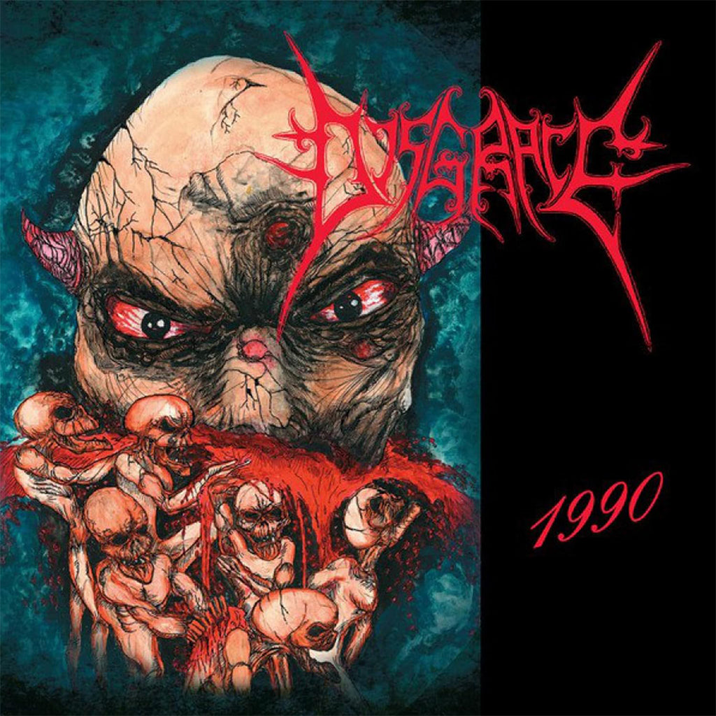 DISGRACE - 1990 (Reissue) - LP - Red Vinyl [NOV 8]