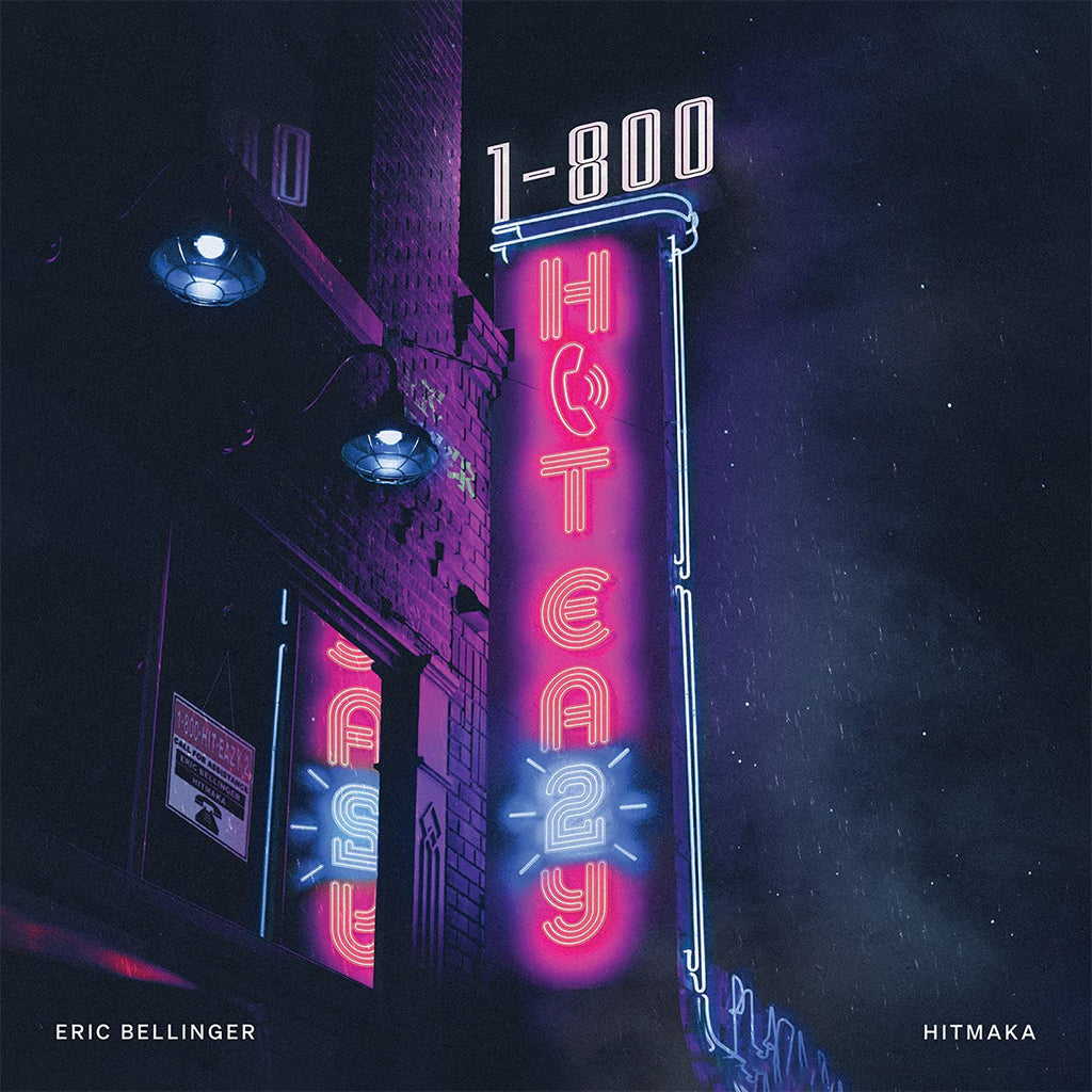 ERIC BELLINGER -  1- 800-HIT-EAZY:  Line 1 & 2 - 2LP - Aqua and Orchid Smash Vinyl [AUG 25]