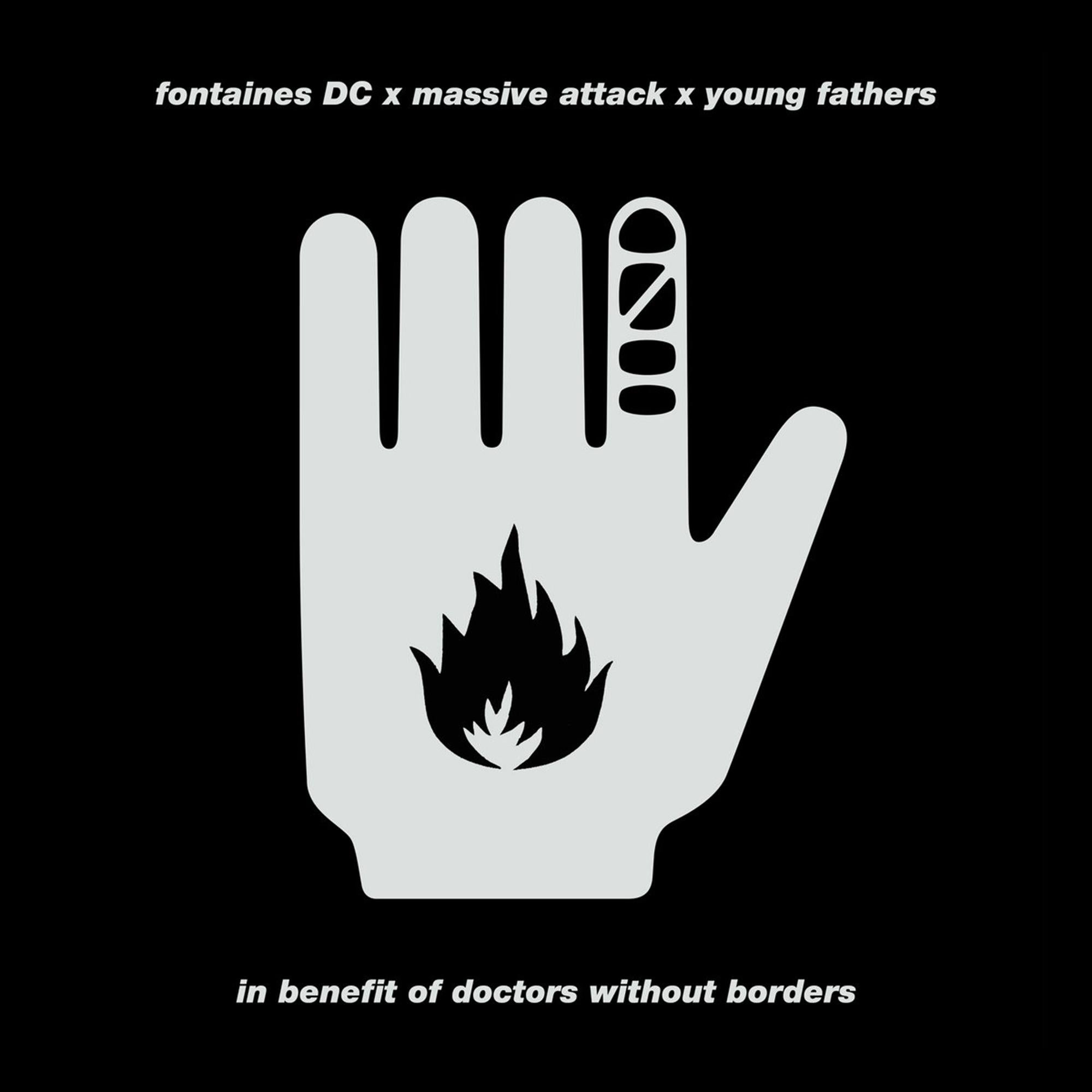 Fontaines D.C., Young Fathers, Massive Attack - 12" - Ceasefire (Random Coloured Vinyl) [AUG 9]