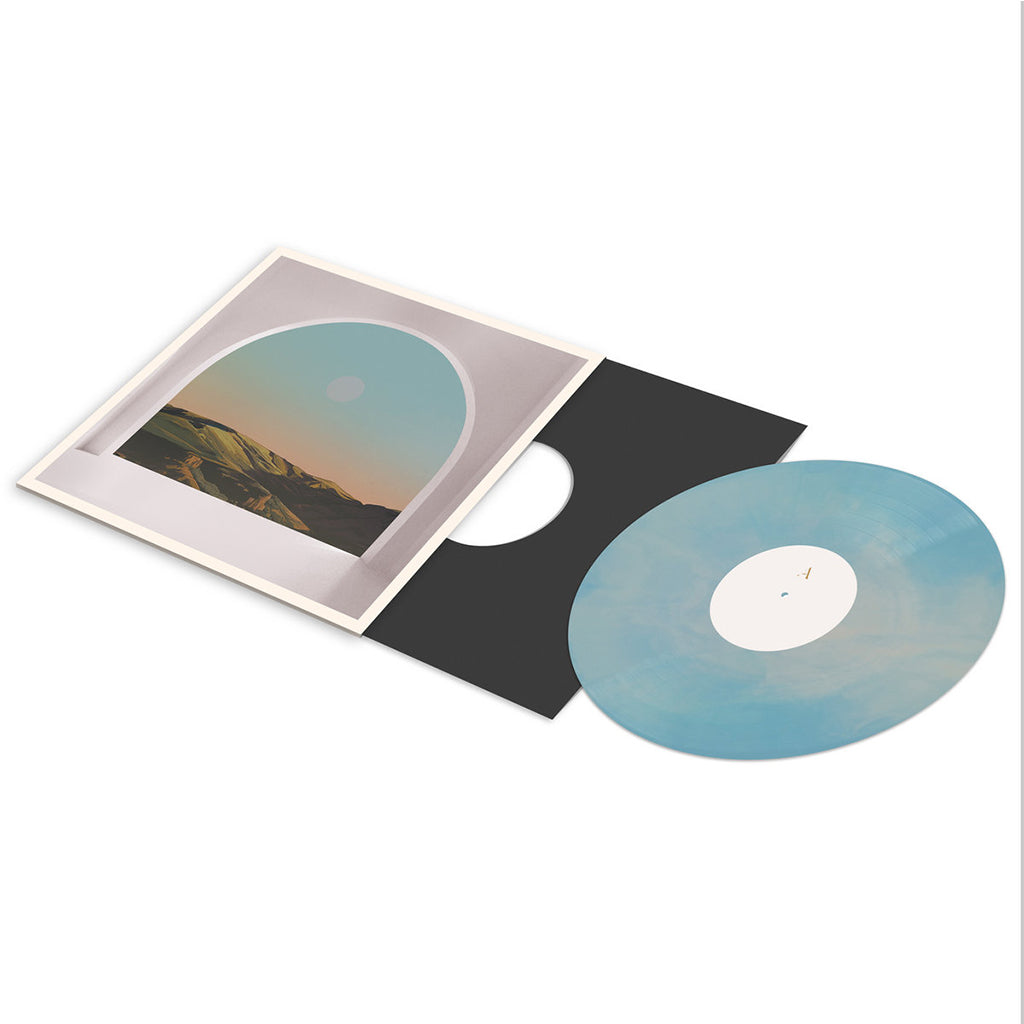 HELIOS - Espera - LP - 'Beryl' (Blue & Beige Marble) Vinyl