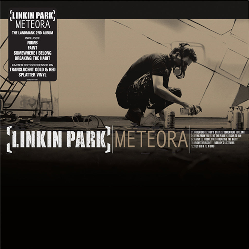 LINKIN PARK - Meteora (Reissue) - LP - Translucent Gold with Red Splatter Vinyl [JUL 26]