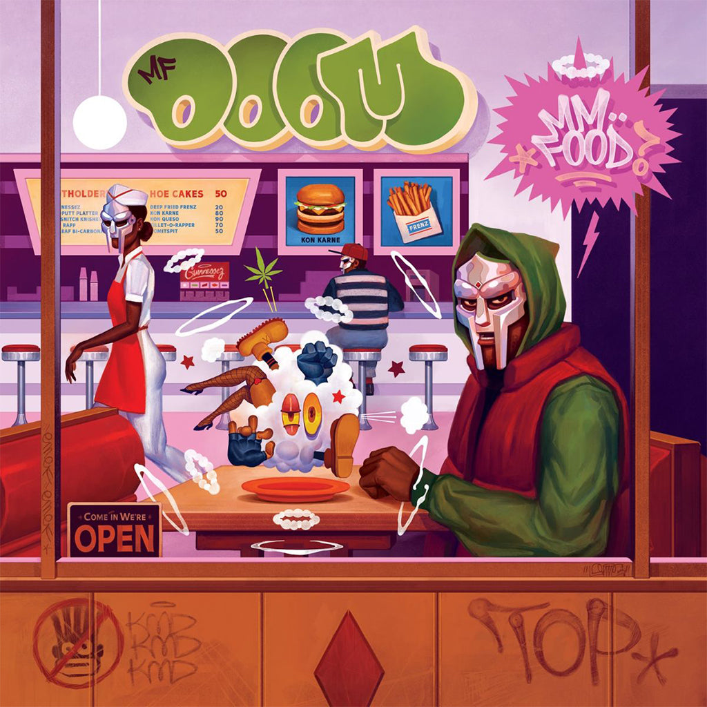 MF DOOM - MM..Food (20th Anniversary Edition) - 2LP - 3-Colour Sweetart Marble Effect Colour Vinyl [NOV 15]