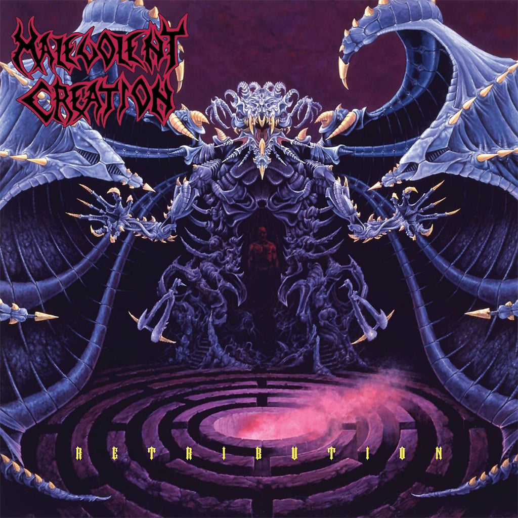 MALEVOLENT CREATION - Retribution (Reissue) - LP - Transparent Blue Vinyl [NOV 1]