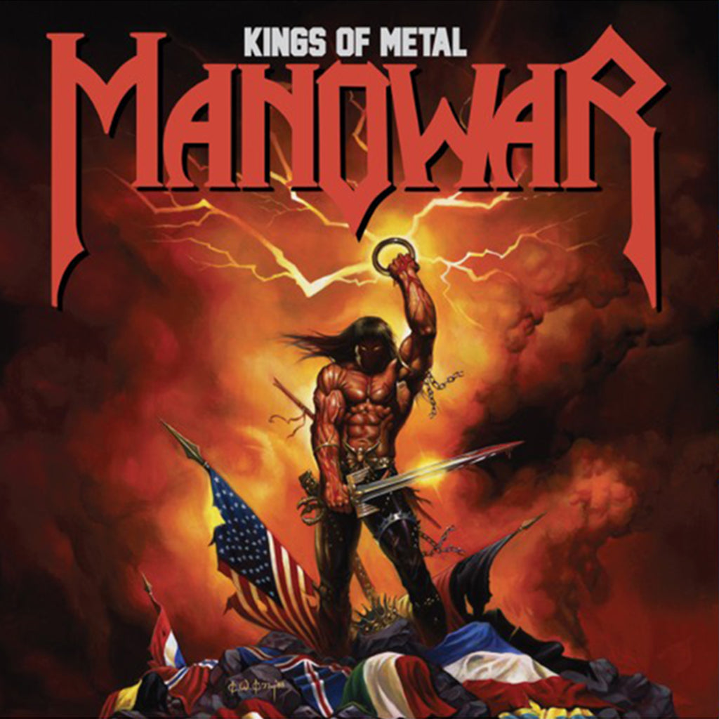 MANOWAR - Kings Of Metal (Reissue) - LP - Transparent Blue Vinyl [JUL 12]