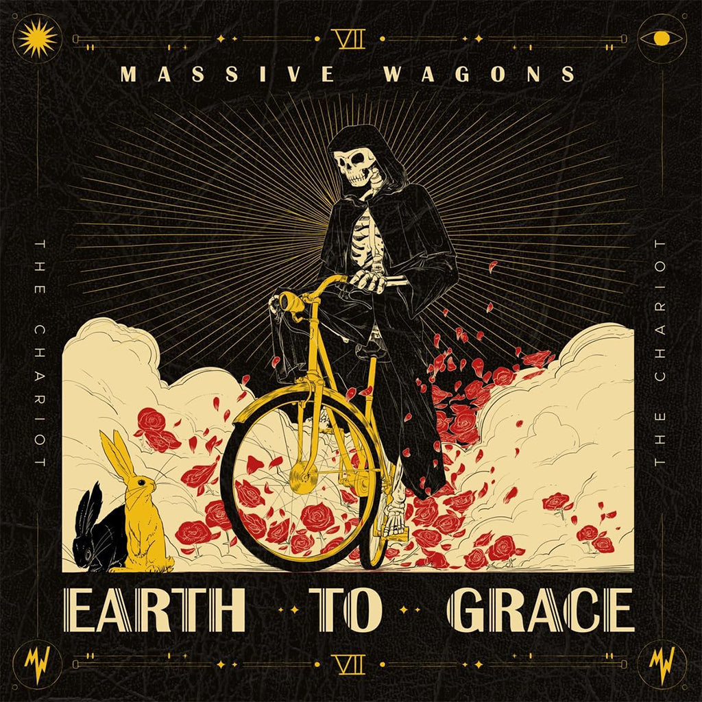 MASSIVE WAGONS - Earth To Grace - LP - Orange Vinyl [NOV 8]