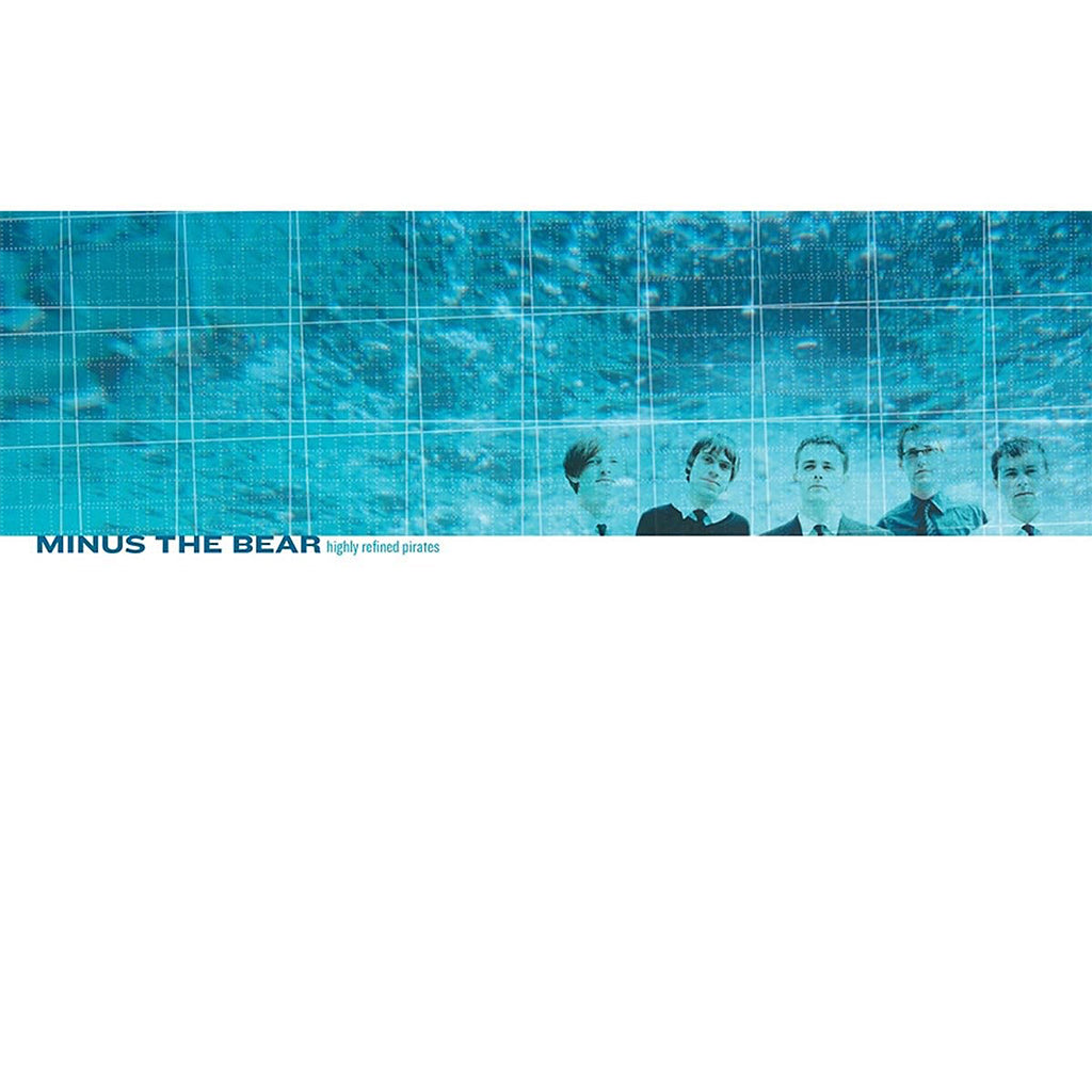 MINUS THE BEAR - Highly Refined Pirates (Repress) - LP - Blue Smoke Vinyl [JUL 5]