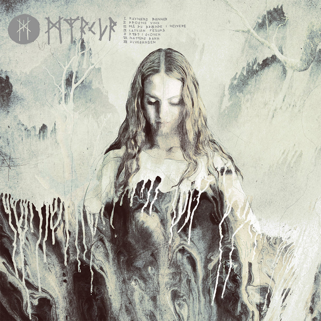 MYRKUR - Myrkur (2023 Reissue) - 12'' EP - Sea Blue and White Galaxy Merge Vinyl [NOV 17]