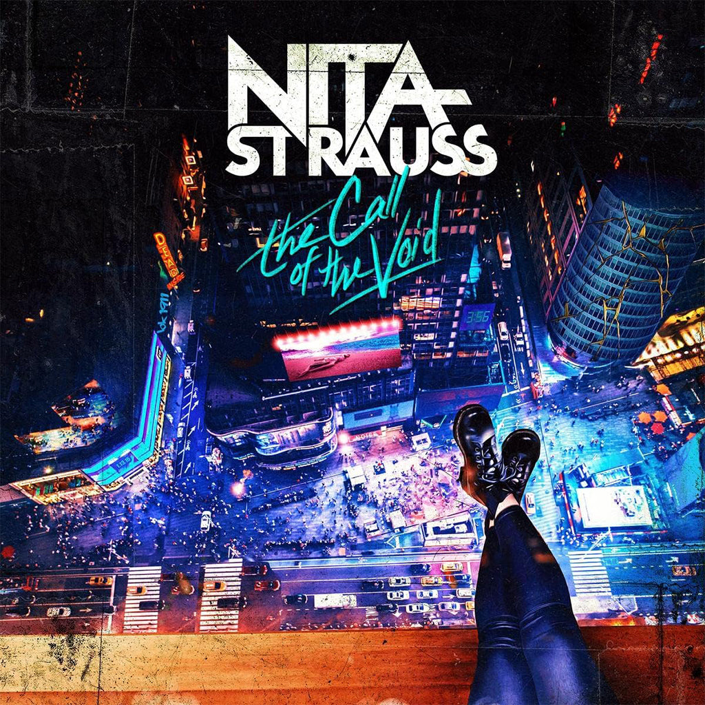 NITA STRAUSS - The Call Of The Void - 2LP - Trans Royal Blue / Orange with Black Stripes & Splatter Vinyl