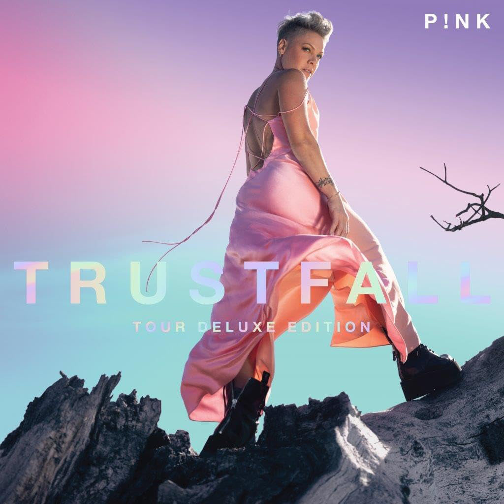 P!NK - Trustfall: Tour Deluxe Edition (with 16-page booklet) - 2LP - Deluxe Gatefold Pink / Purple Vinyl