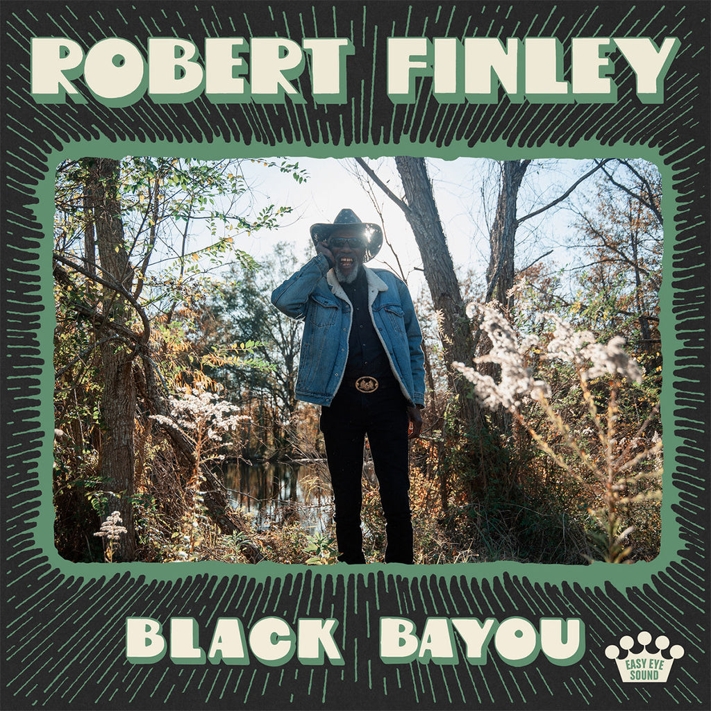 ROBERT FINLEY - Black Bayou - LP - Green with Black Splatter Vinyl