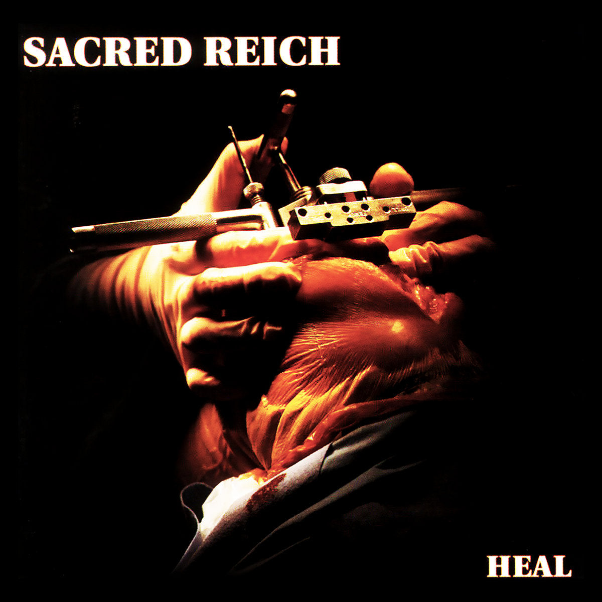 SACRED REICH - Heal - LP - Light Red-Orange Marbled Vinyl [AUG 2]