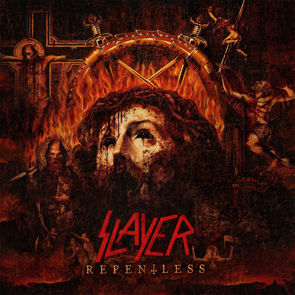 SLAYER - Repentless (Repress) - LP - Transparent Orange with Yellow & Black Splatter Vinyl [JUL 5]