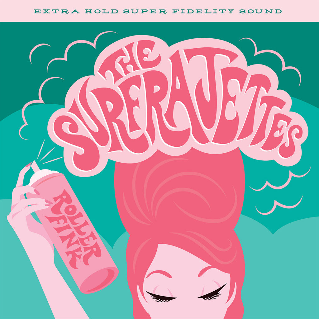 THE SURFRAJETTES - Roller Fink (Repress) - LP - Candy Floss Vinyl