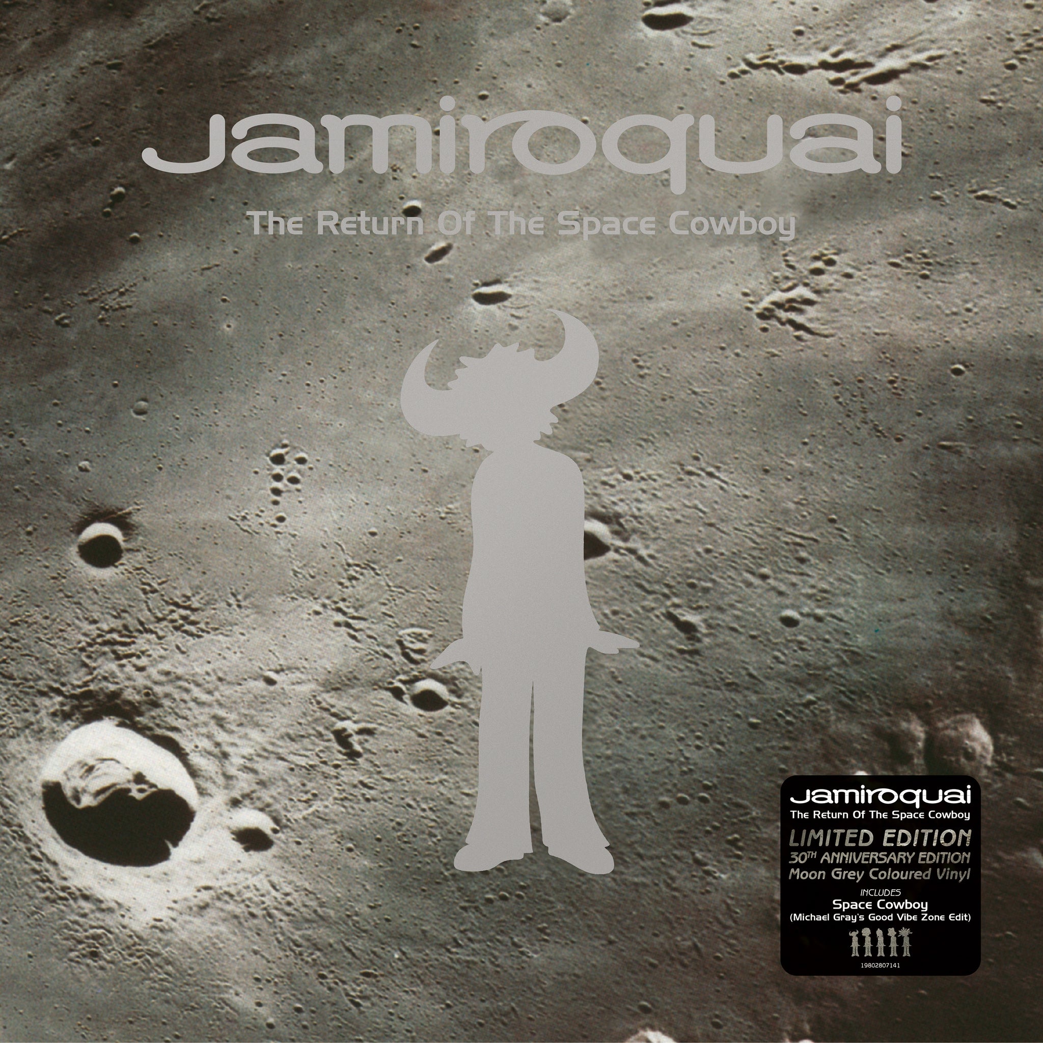 JAMIROQUAI - The Return Of The Space Cowboy (30th Anniversary Edition) - 2LP - White and Black Marbled Vinyl [OCT 18]