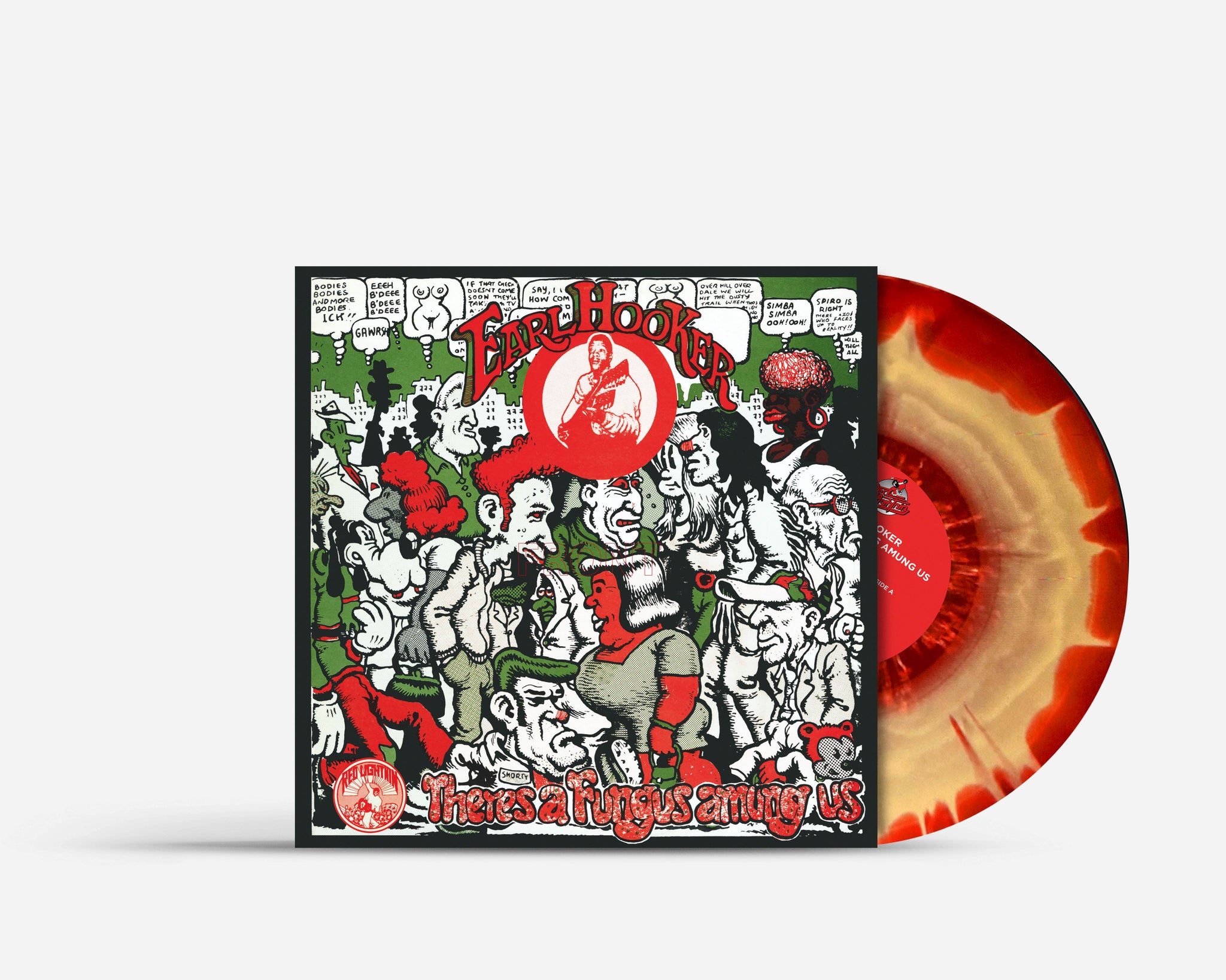 EARL HOOKER - There's a Fungus Amung Us - 1 LP - Red Orange splatter/burst effect Vinyl [RSD 2024]