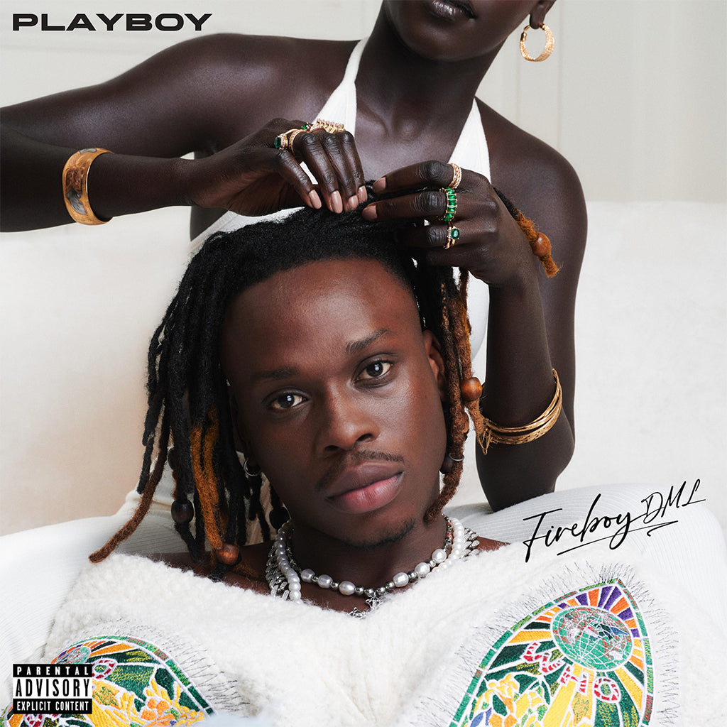 FIREBOY DML - Playboy - 2LP (w/ Etching) - Bone Coloured Vinyl