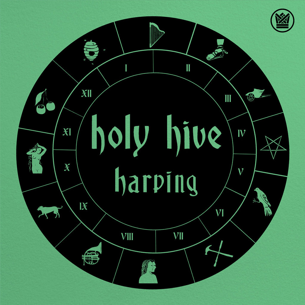 HOLY HIVE - Harping EP (2023 Edition) - LP - Turquoise Vinyl [FEB 24]