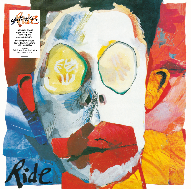 RIDE - Going Blank Again - 2LP - Transparent Orange Vinyl