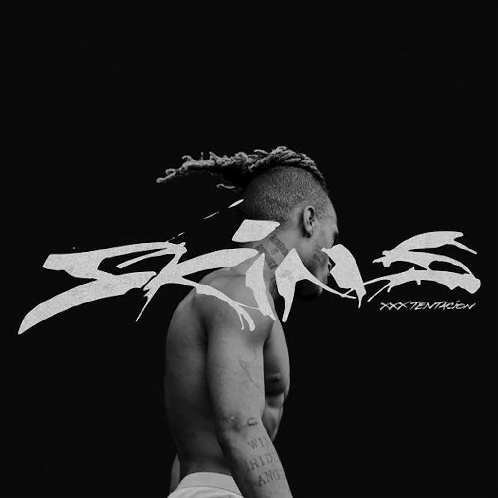 XXXTENTACION - Skins (Repress) - LP - Clear / Black (Colour In Colour) w/ Black / Blue Splatter Vinyl